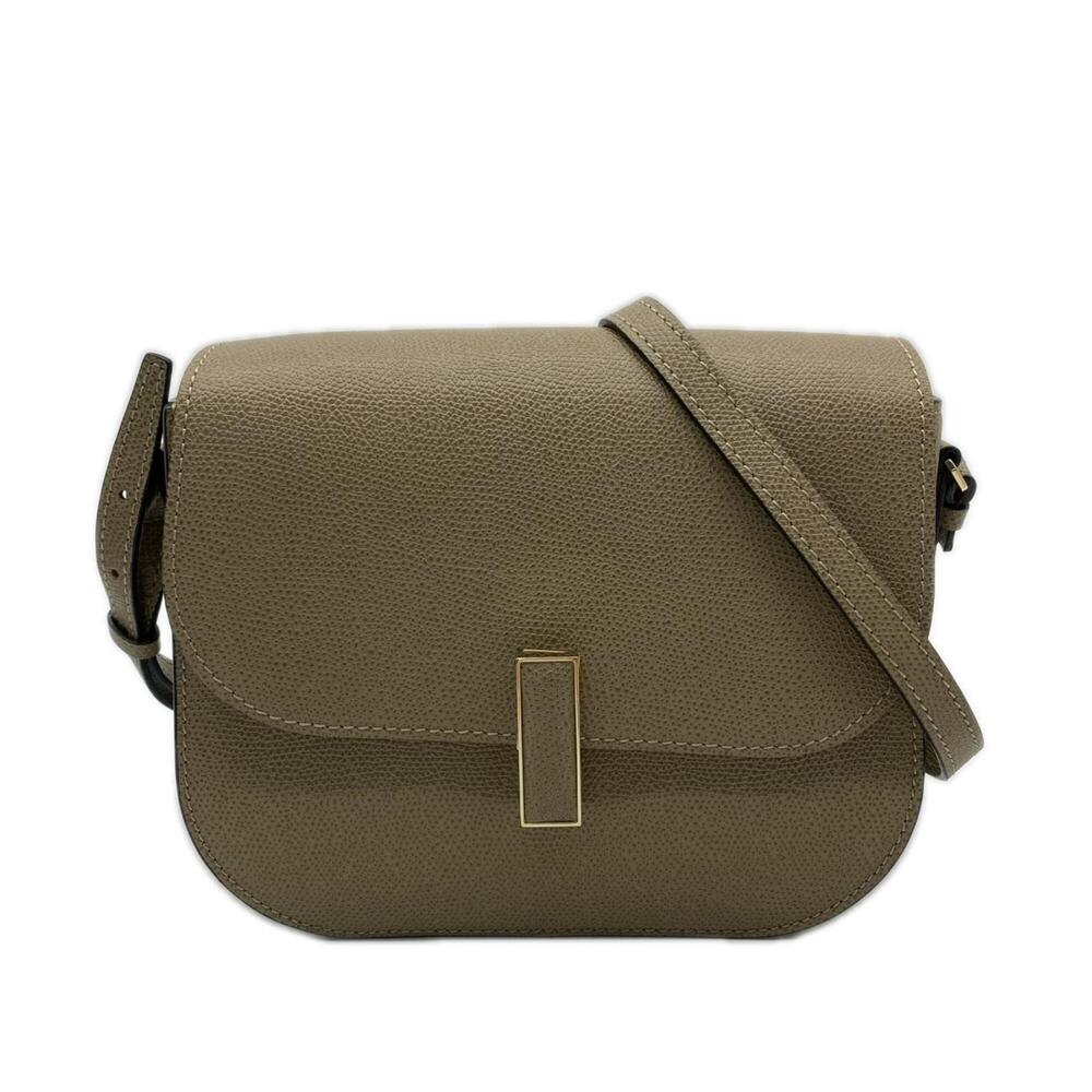Valextra Iside Crossbody V5E76-028-000R-OC Shoulder Bag, Brown Calf Leather, ...